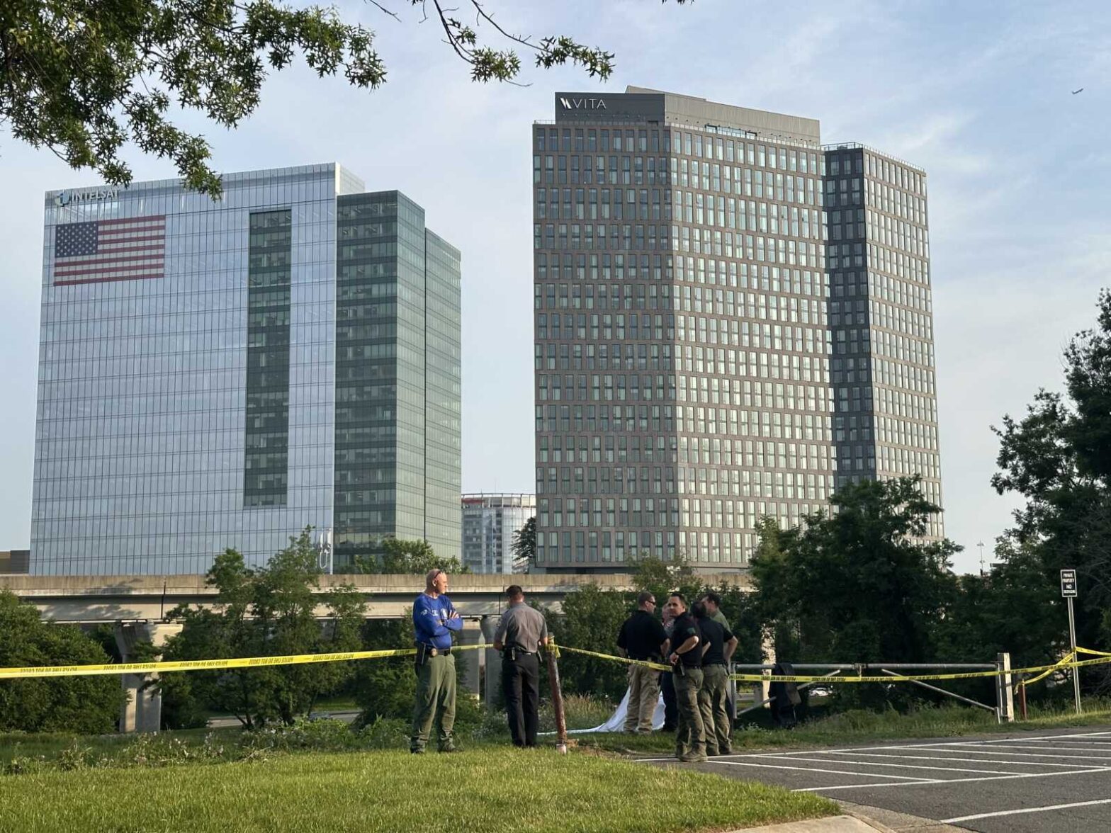 Breaking: The police find a body in Teich near Tysons Galleria