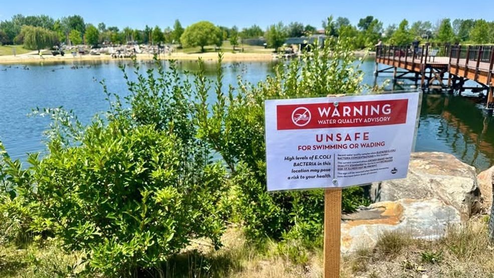 Esther Simplot Park Pond for swimming, E. coli values ​​above the state level