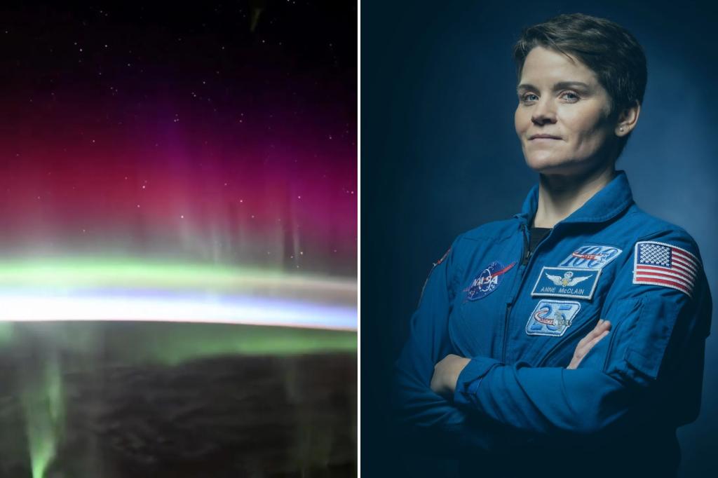 Northern lights show breathtaking video - as can be seen from space