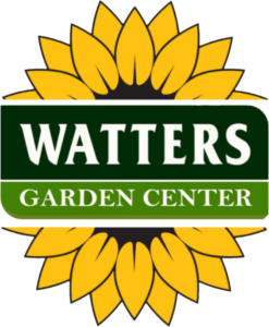 Watter's Garden Center Logo in the sunflower neckline.