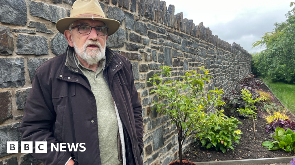 "The heads of the valleys swallowed part of my garden"