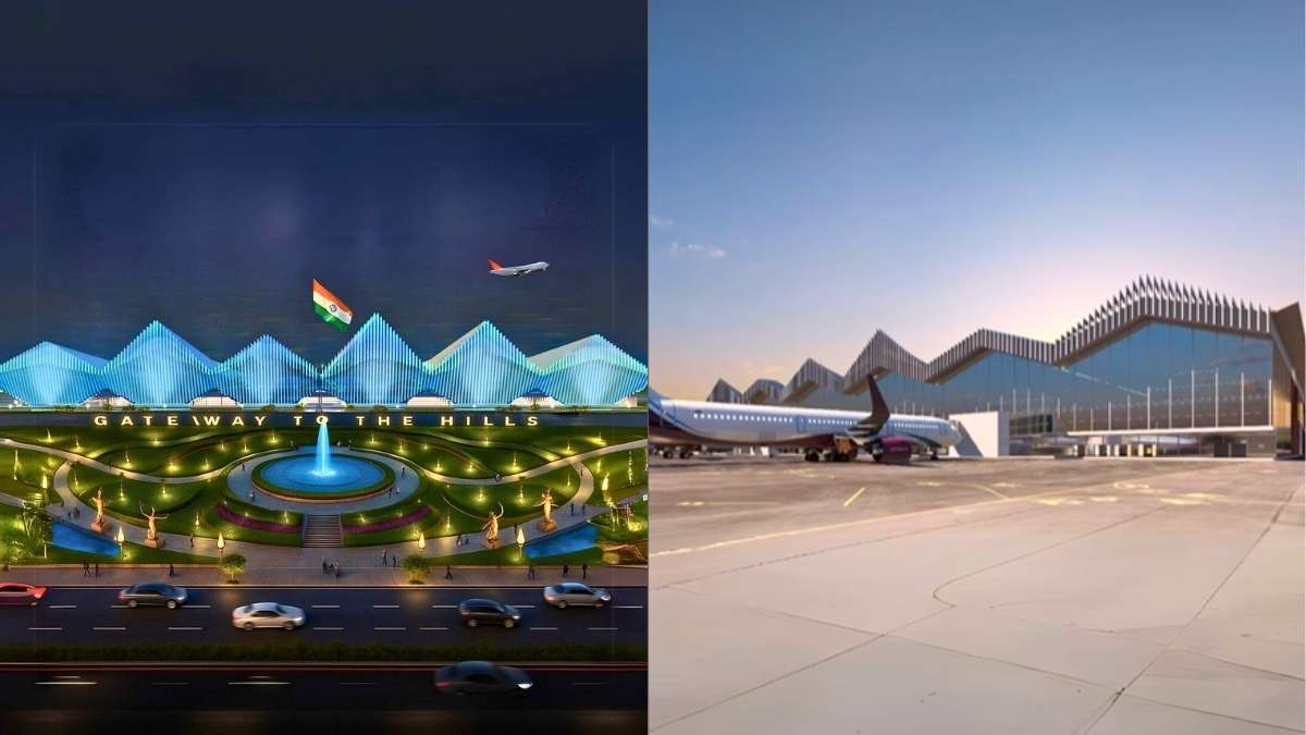 The new terminal designs of the BaghGRA airport are inspired by the Himalaya Foothills & Bengal Erbe