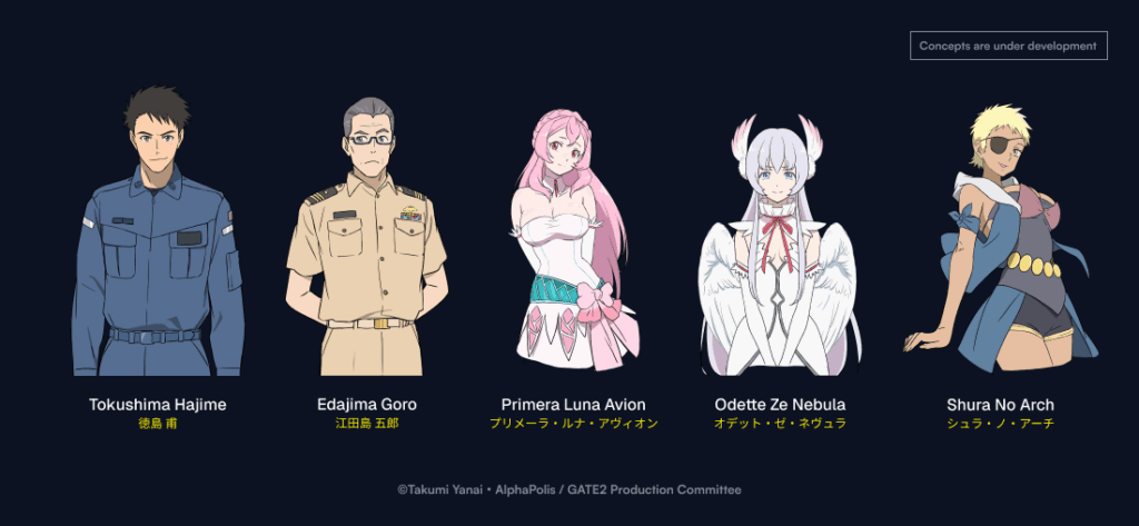 Tor 2: Officially announced tides of the Anime conflict