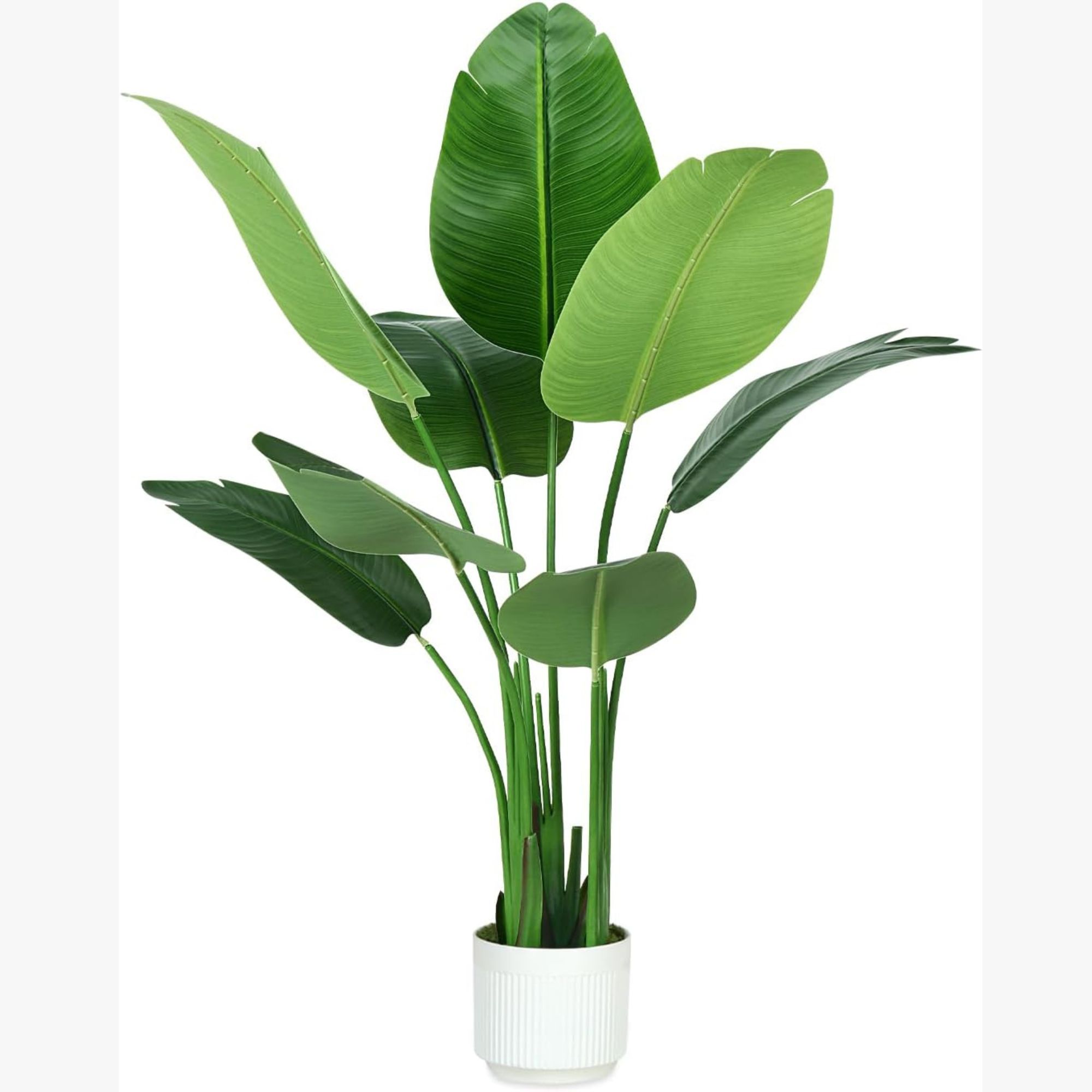Artificial bird of the paradise plant