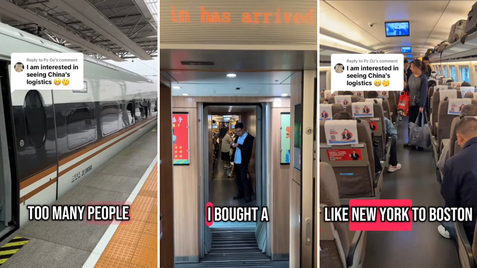Surprising revelations per traveler shares after making $ 10 with high-speed bullet train: "absolutely remarkable"