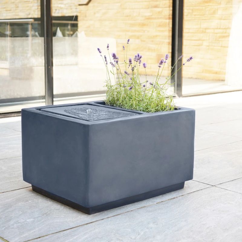 Gray water -feature plant pot