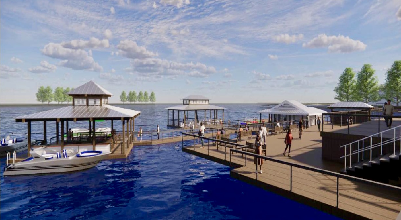 PWAC approves 3.5 million US dollars around Makeover on Lake Sumter Landing Wharf