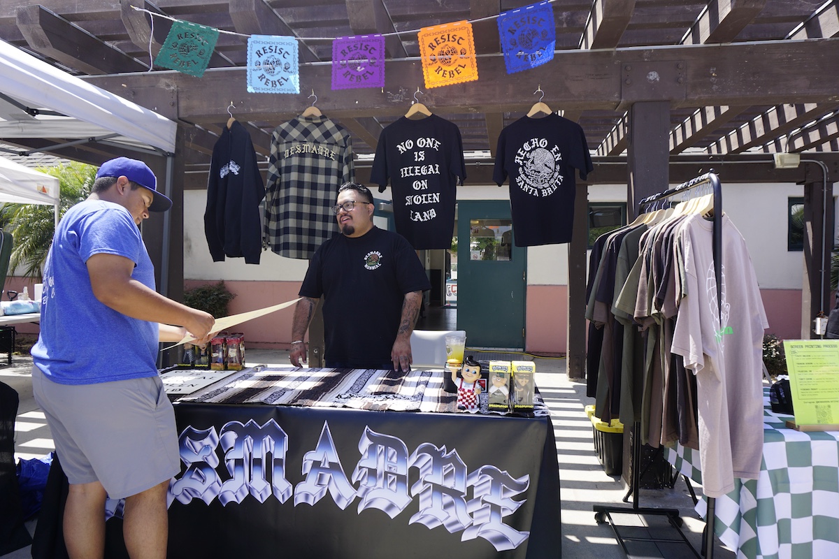 The community comes together in solidarity for Ortega Park Summer Jam in Santa Barbara