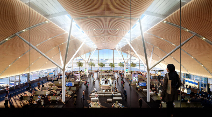 Som-Designed Concourse D at the Chicago International Airport O'Hare begins with construction