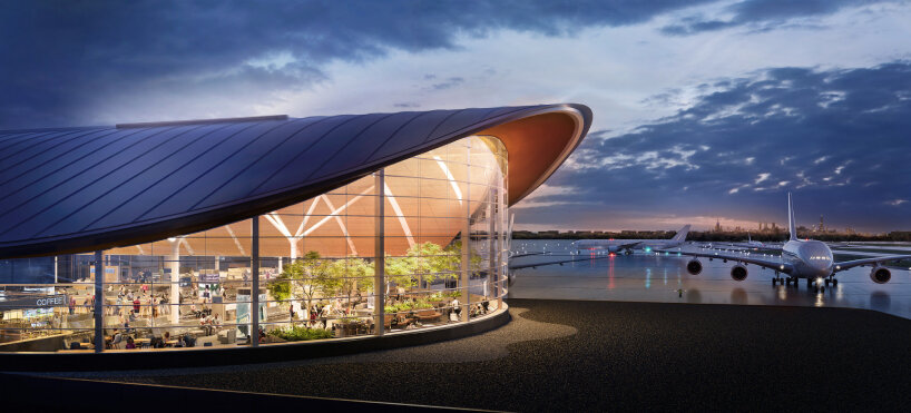 Som-Designed Concourse D at the Chicago International Airport O'Hare begins with construction