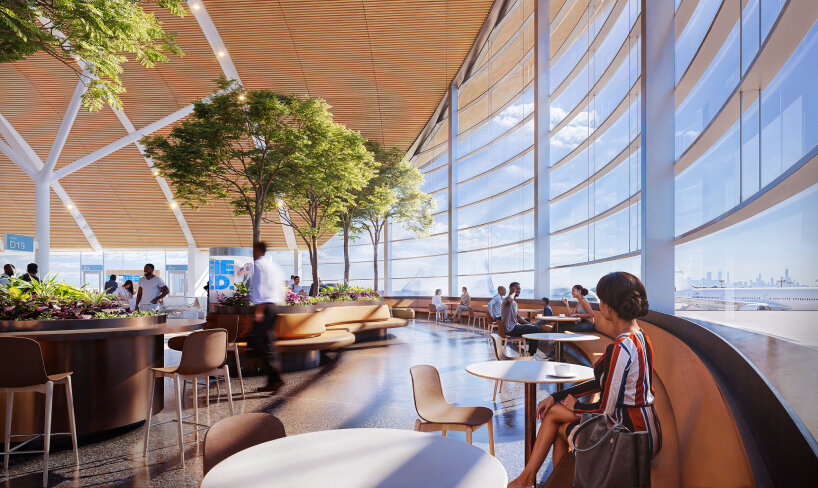 Som-Designed Concourse D at the Chicago International Airport O'Hare begins with construction