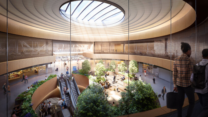 Som-Designed Concourse D at the Chicago International Airport O'Hare begins with construction