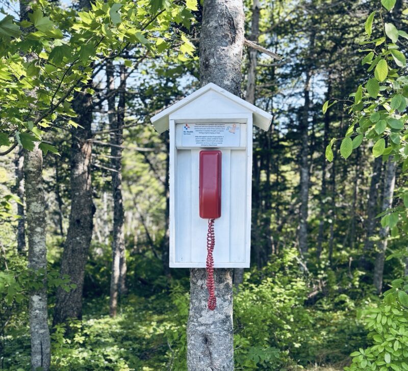 The installation of the windphone brings comfort and connection to the Burin Peninsula