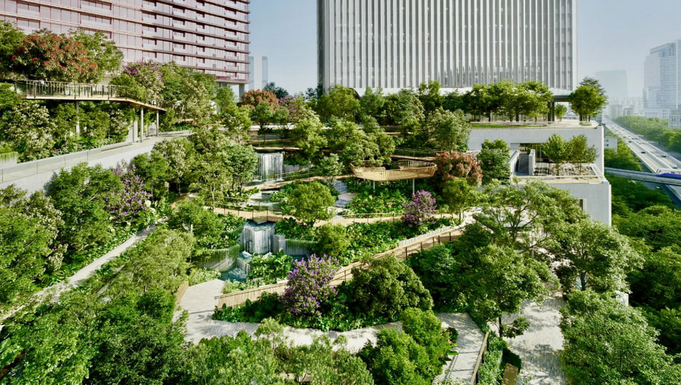 Heavenly hopes for Bangkok's new garden