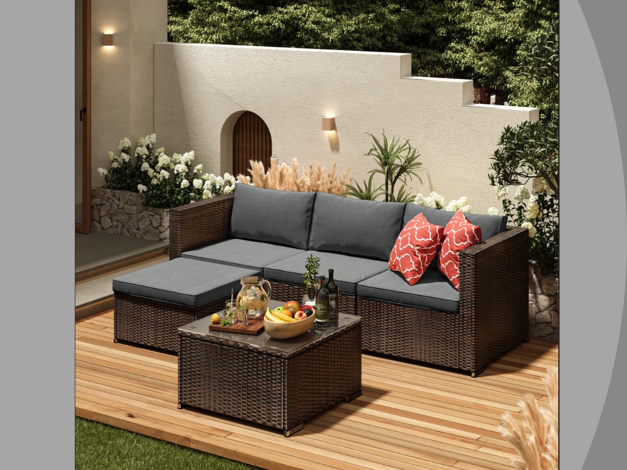 Wayfair Labor Day Sale 2025: 73% discount on Wicker Patio Talk Set Set