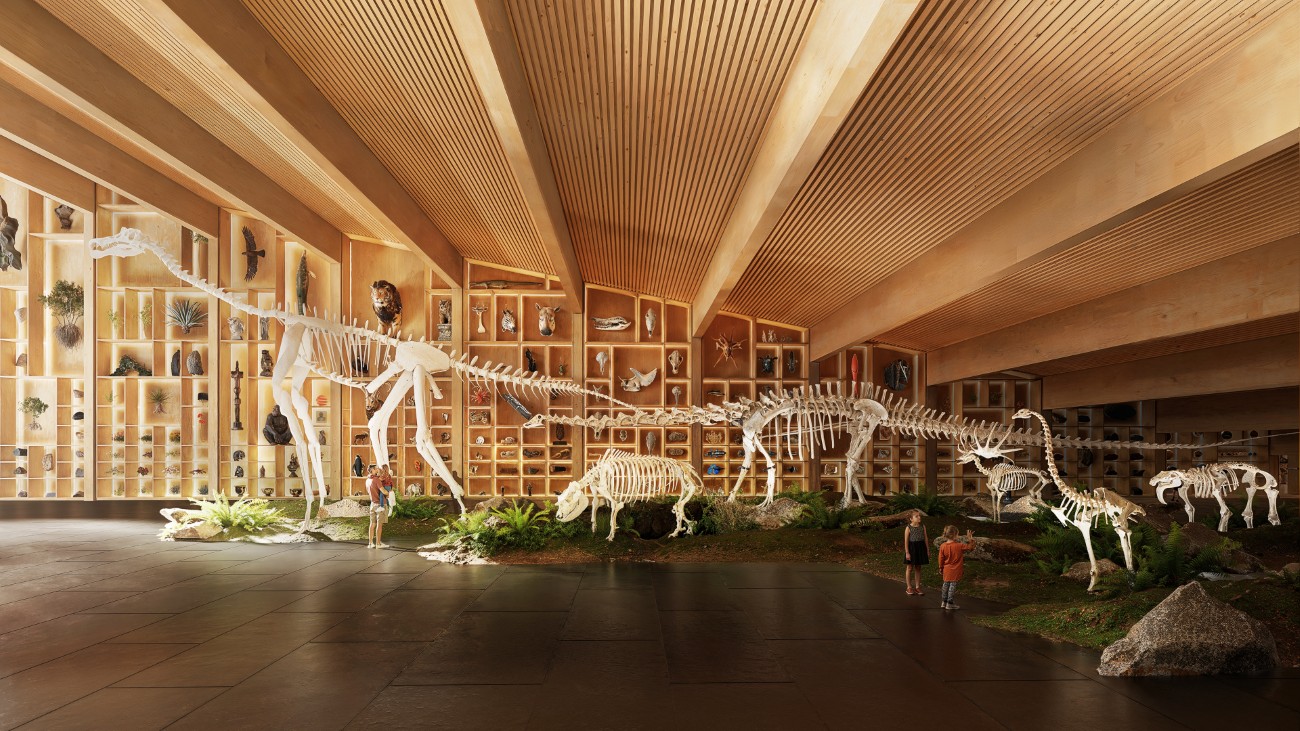 Hungarian natural history museum from Big