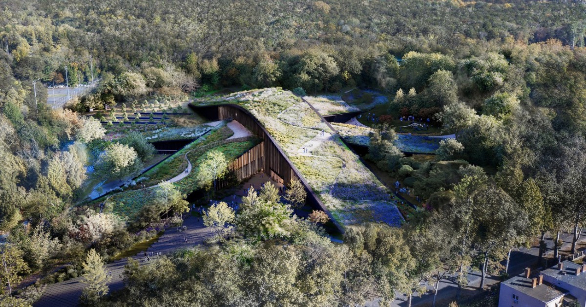 Big's Hungarian Natural History Museum is created from the forest
