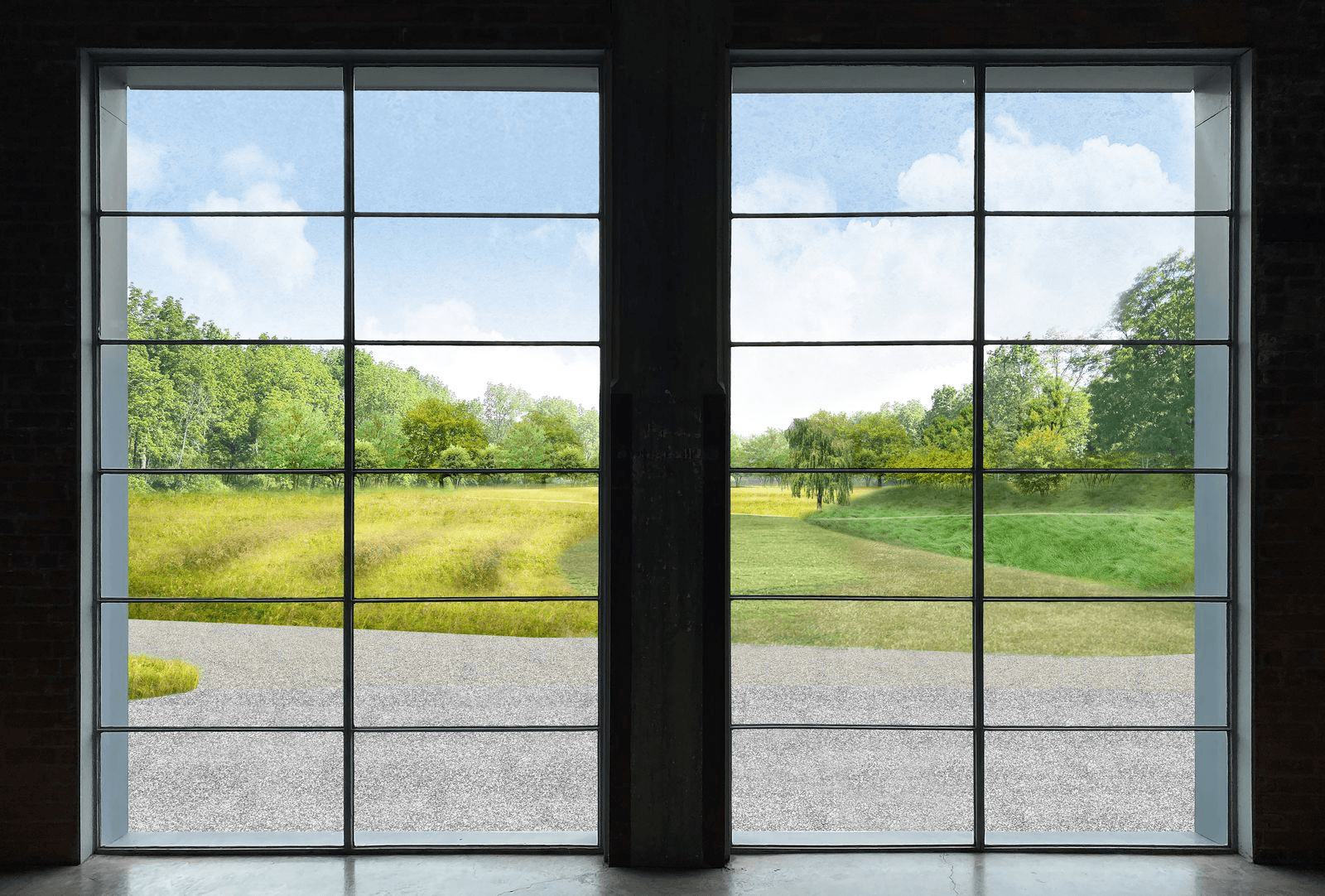 Image can contain French window window door and gate
