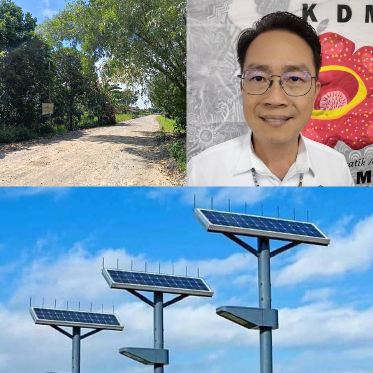 Josely Taising's focus on the need for Solar led street lamps in tourism areas and villages in Kadamaian
