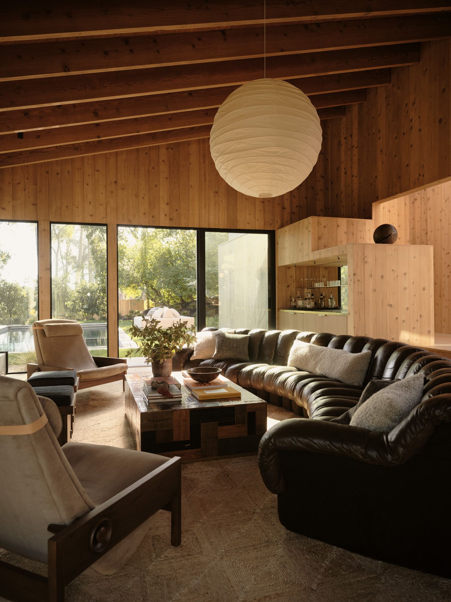 Image can interior design architecture building furniture living room room coffee table and table included