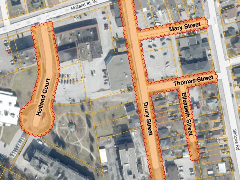 Road Reconstruction Project, which is supposed to start in BWG