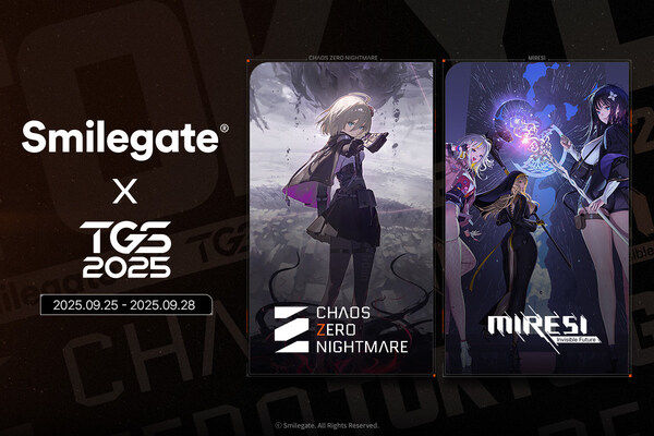 Smilegate starts a special website for the Tokyo Game Show 2025! Global debut by Chaos Zero Nightmare and Miresi: Invisible Future confirmed