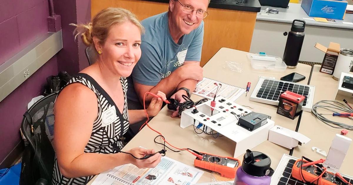 Teachers receive reliable tools in the solar energy workshop | Local news