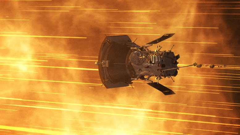 Parker solar probe touches the sun