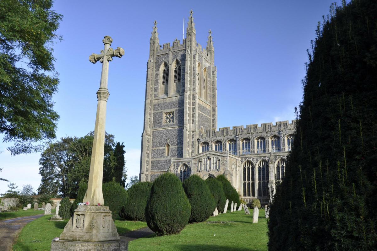 The historical church is completely reopened after decorative wood has fallen out of height