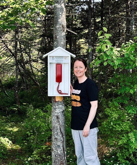 The installation of the windphone brings comfort and connection to the Burin Peninsula