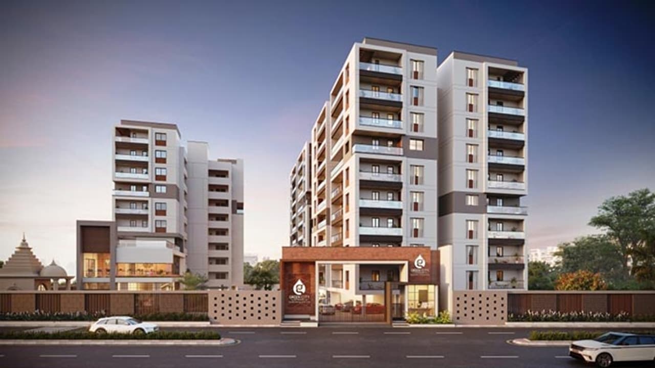 When a builder says "environmentally friendly", it is often just a unusual way to describe a few potted plants in the lobby | IGBC -certified apartments in Bopal Families choose green city