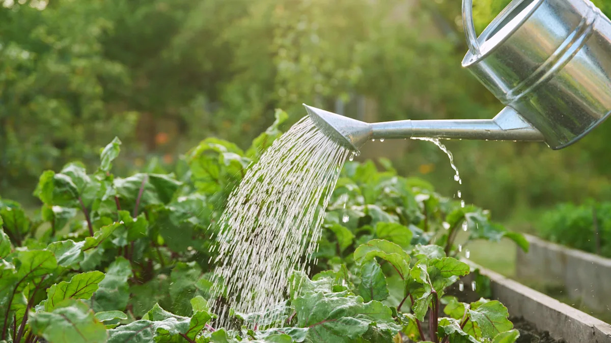 The absolutely worst time to pour your vegetable garden
