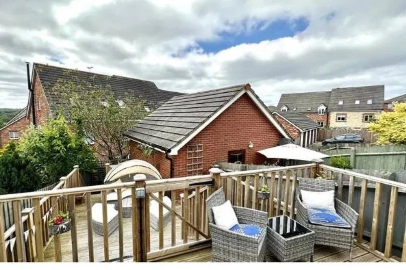 Homeowners ordered to tear off parts of the huge structure of the garden deck