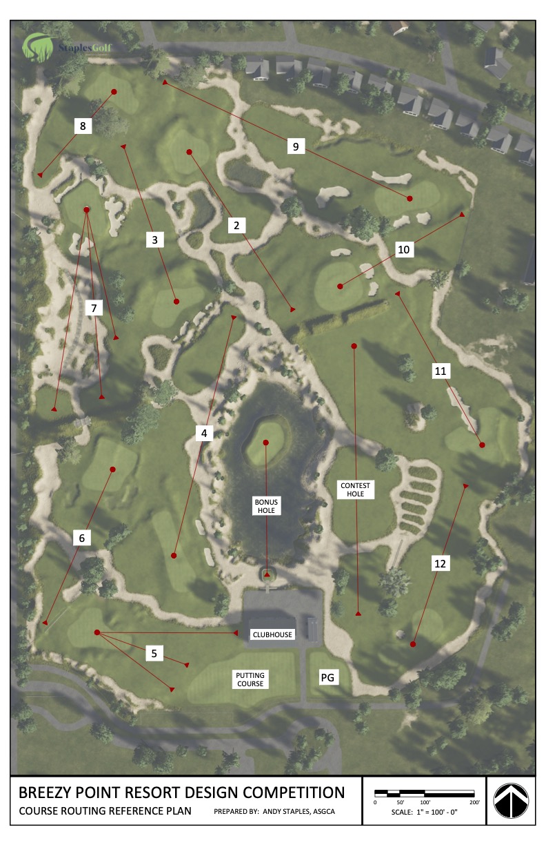 Fegc Hole Design Contest: Breezy Point Resort