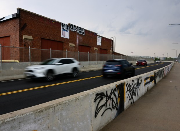 West 8th Ave. Viaduct about Burnham Yard in Denver on Thursday, July 31, 2025. (Photo by Andy Cross/The Denver Post)