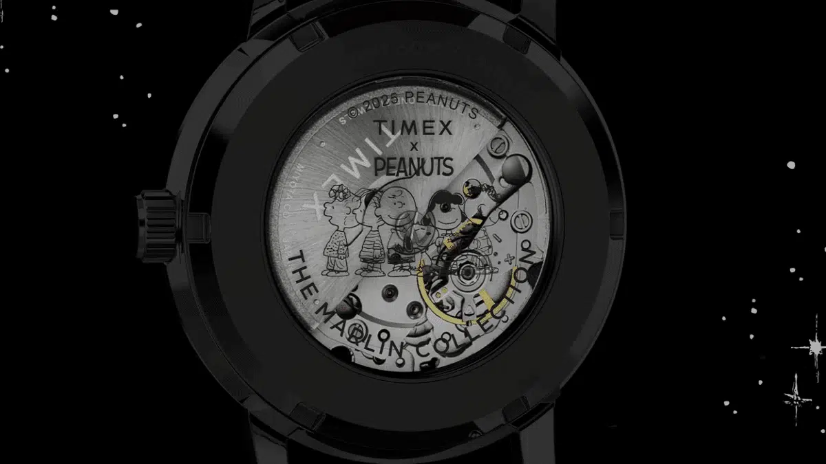 Timex X Peanuts® Marlin® Automatic Space Caseback