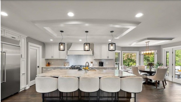 Kitchen area from home