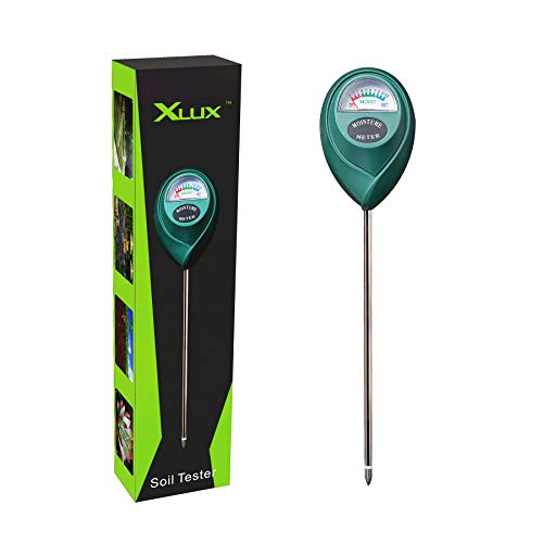 XLUX floor moisturizer, plant water monitor, hygrometer sensor for gardening, agriculture, indoor and outdoor facilities, no batteries required