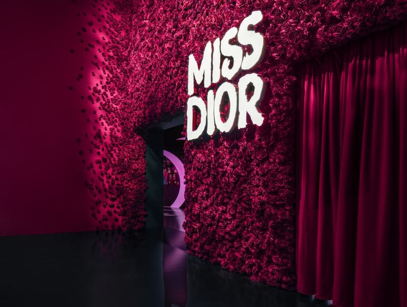 In the new Dior exhibition by Grandma in Shanghai