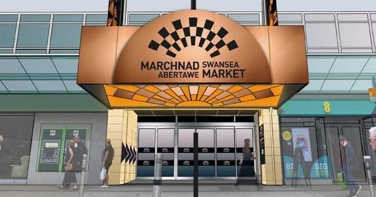 Swansea Market Final Designs as work that begins to start