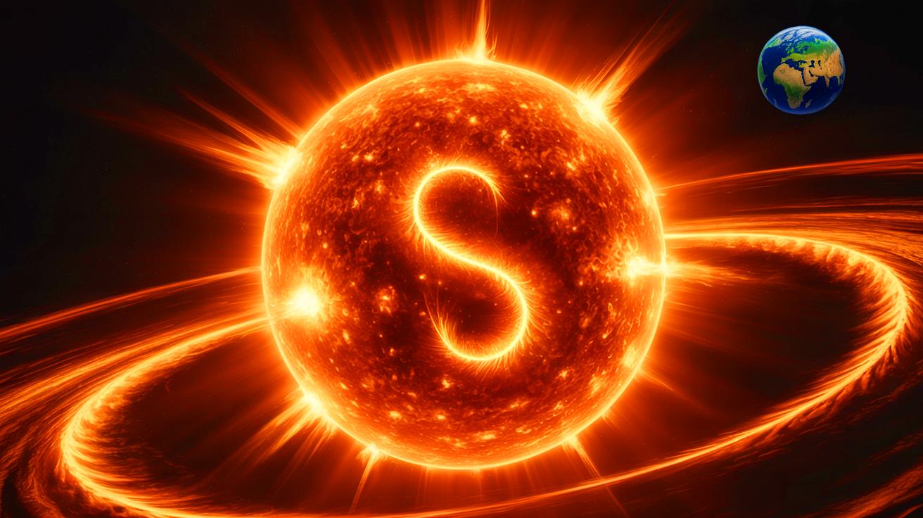 78,000 miles solar structure triggers magnetic shield effect after a journey of 435,000 miles