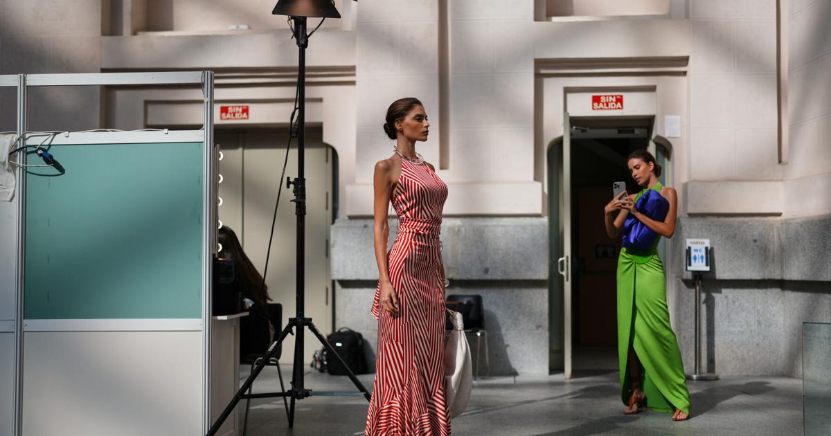A look at Models Backstage during the Spanish fashion week in photos Entertainment