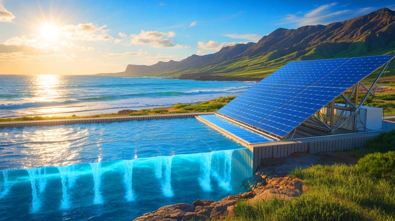Korean scientists create solar equipment that produces 3.4 liters per hour without electricity