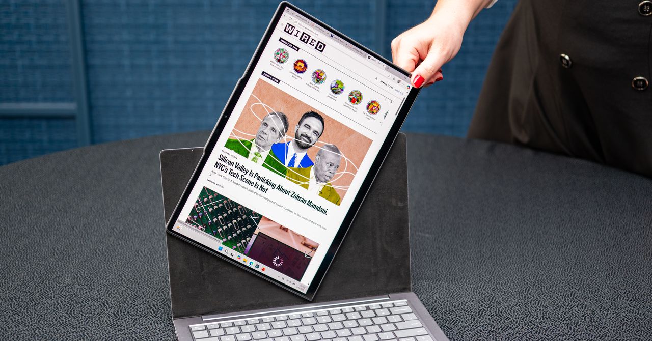 Lenovos ThinkBook Vertiflex Concept Laptop has a rotating screen