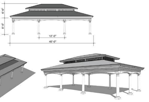 Planners give thumbs to the exterior plan of Cromaine Library - The Livingston Post.com