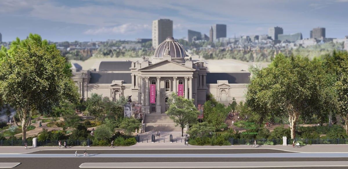 Tate Great Britain to transform the entrance with new gardens ...