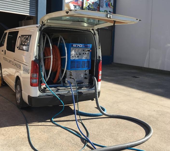 The Omega carpet cleaning extends the Premium services across the entire services