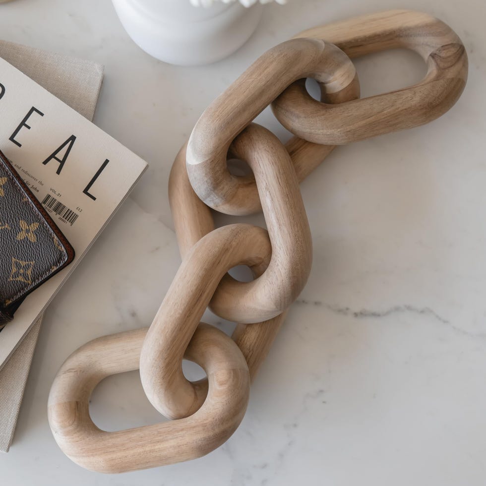 Acacia wood chain member Acacia wood chain member