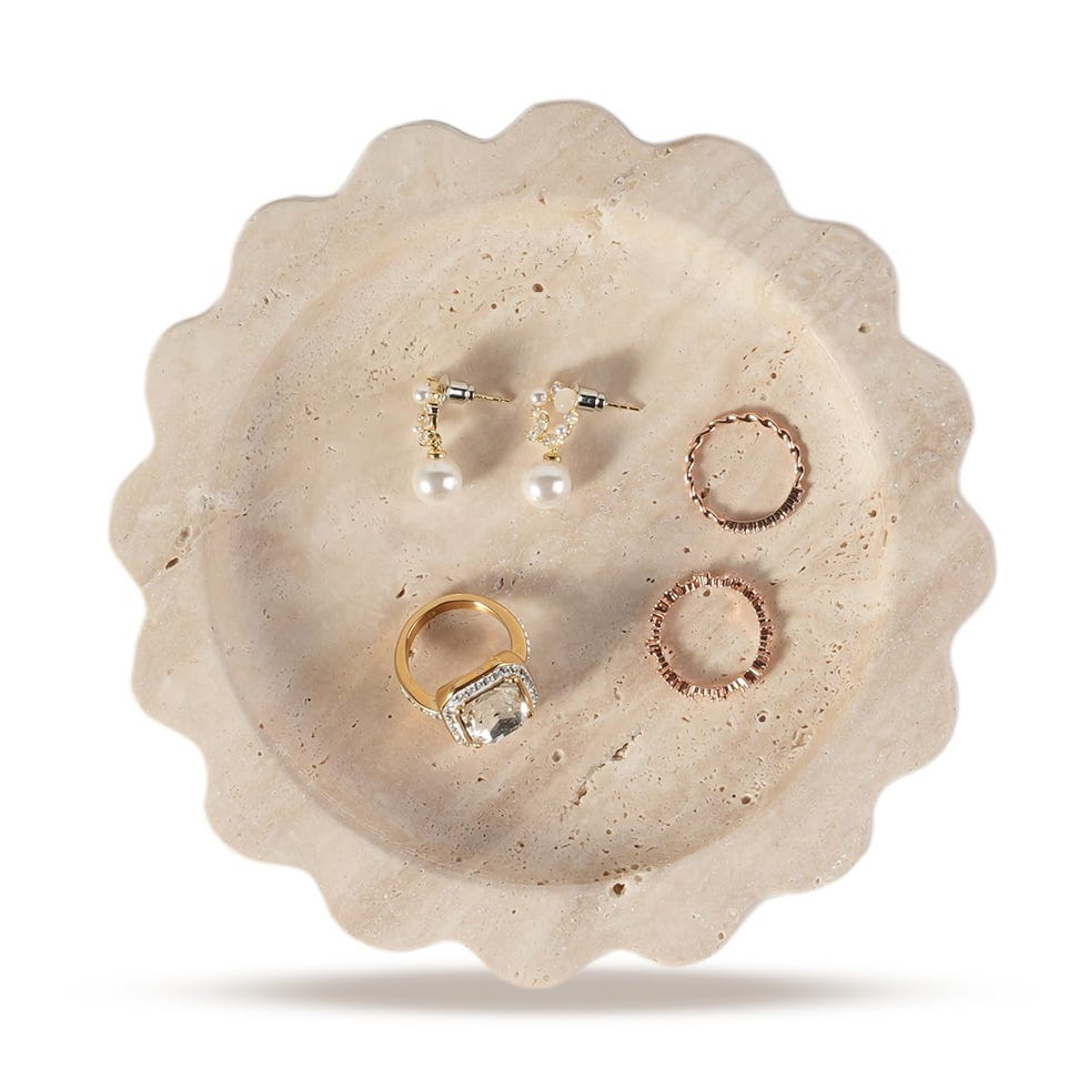 Travertine jewelry shell Travertine jewelry shell