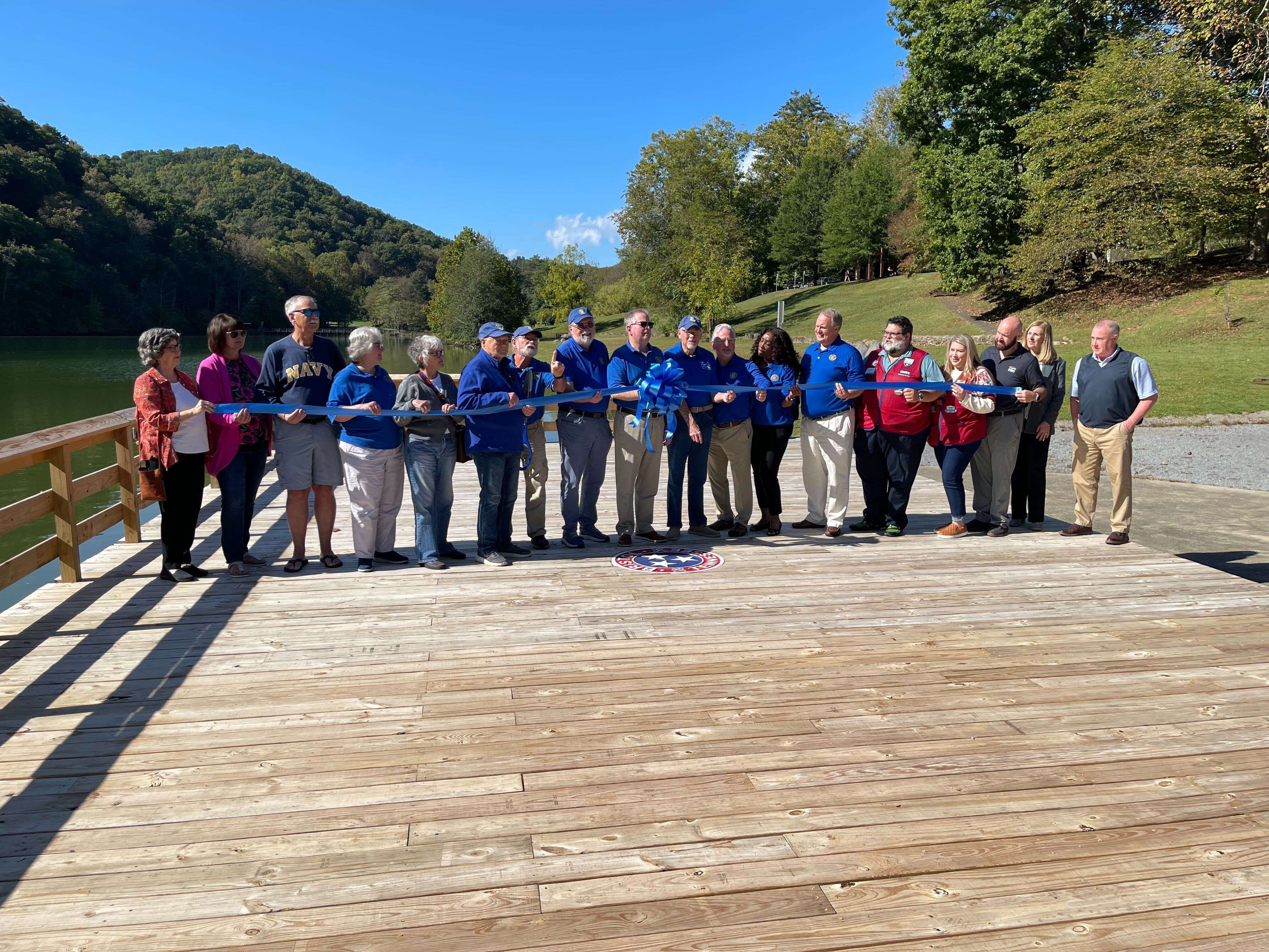 Lakeside deck opens in Steele Creek Park | WJHL